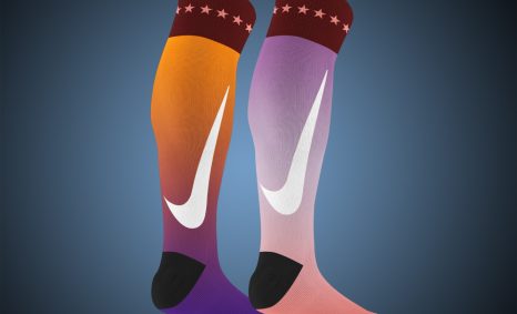 Socks Knee Design Mockups