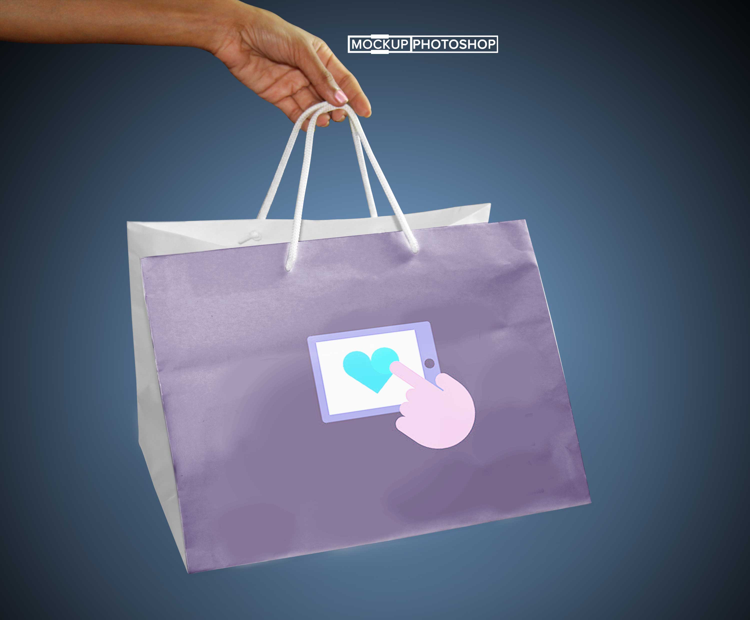 Download BlushBees Solid White Bag Mockups | Free PSD Mockup | New ...