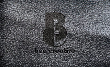 Free Download Realistic Black Leather Mock-up