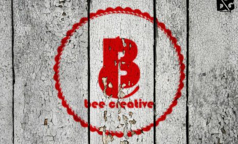 Free Red Bevel Logo Mockup
