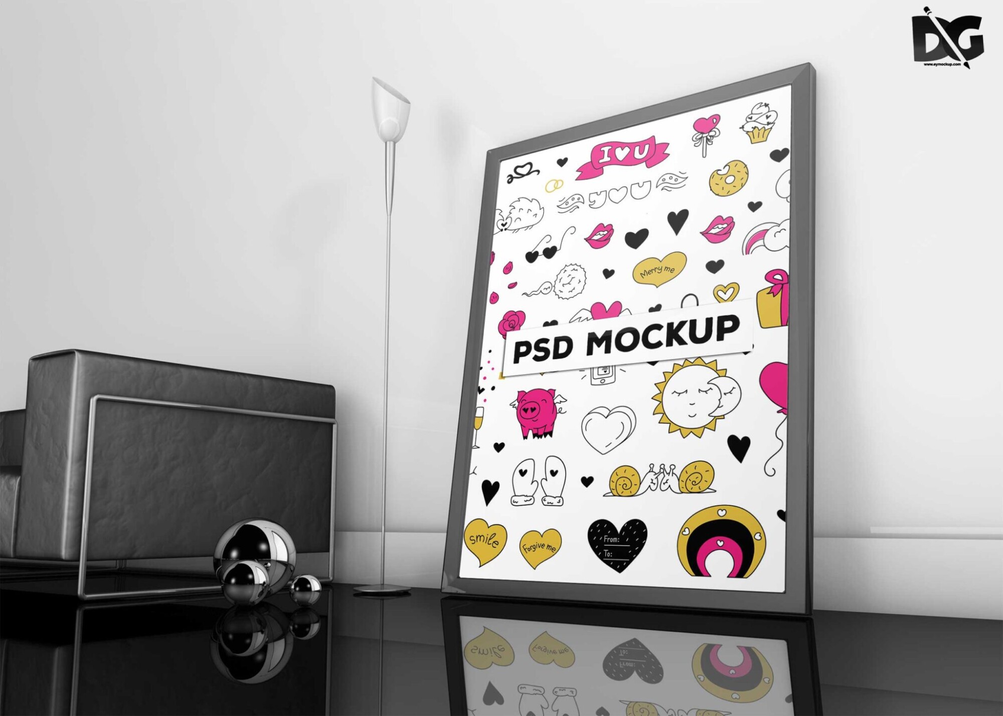 PSD Poster Mockups