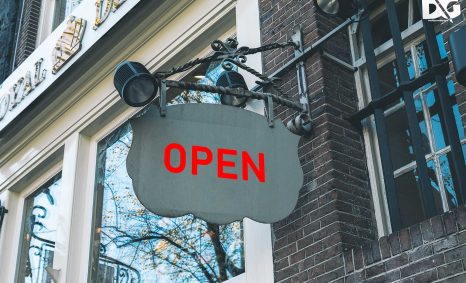 Free Open Closed Sign Mockup