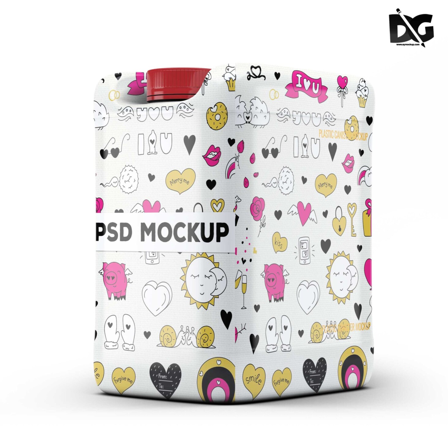 Canister PSD Mockup
