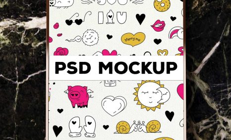 Free Premium Poster Mockup PSD