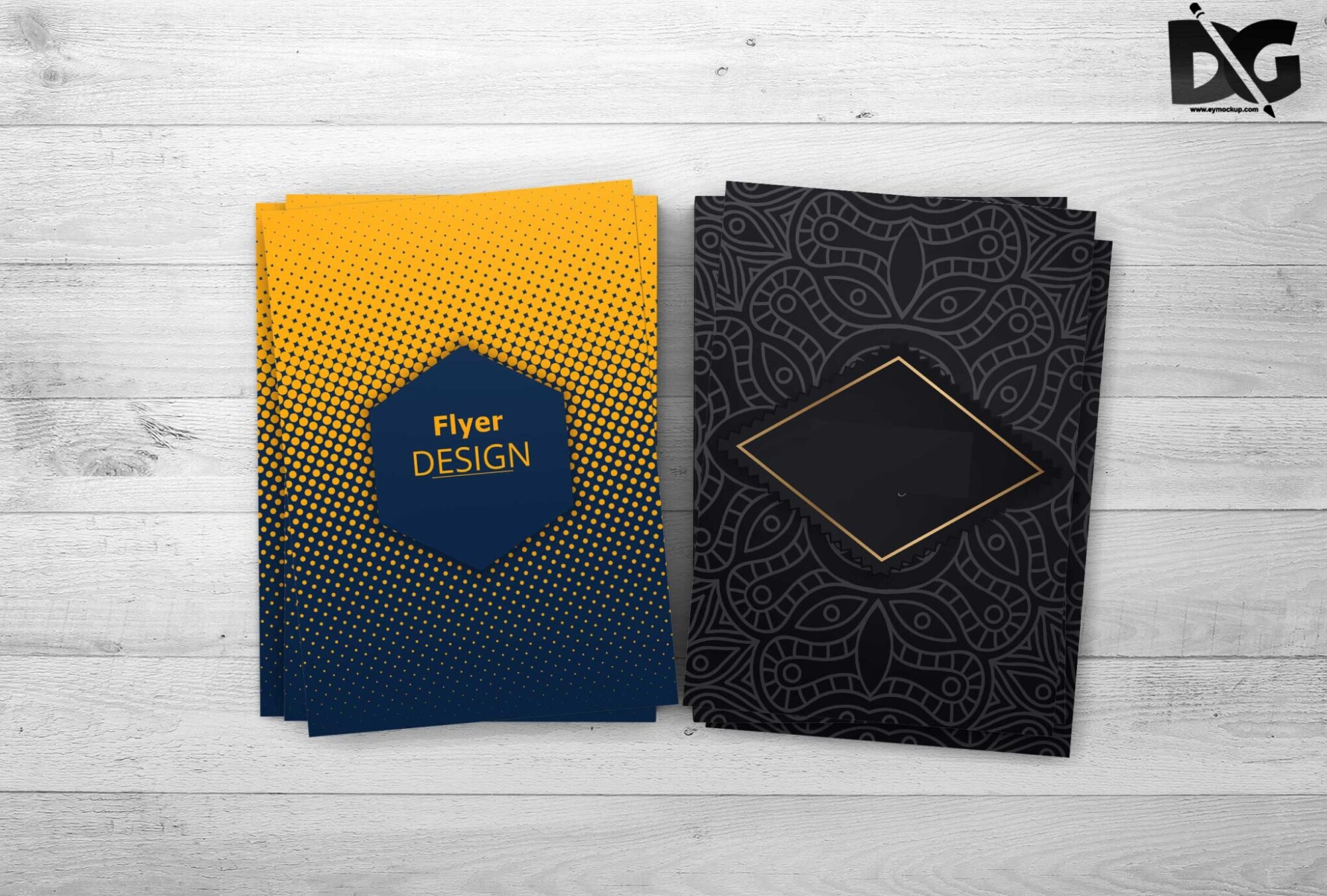 Free Premium PSD Mockups For Clubs