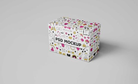 Box Label Mockup