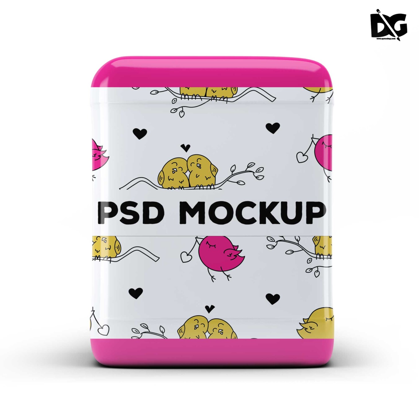 Canister PSD Mockups