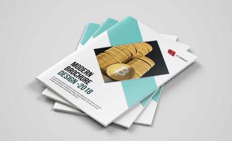 Free Download Business Bi-Fold Brochure Template