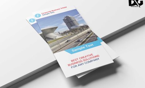 Creative Transport Tri-Fold Brochure Template