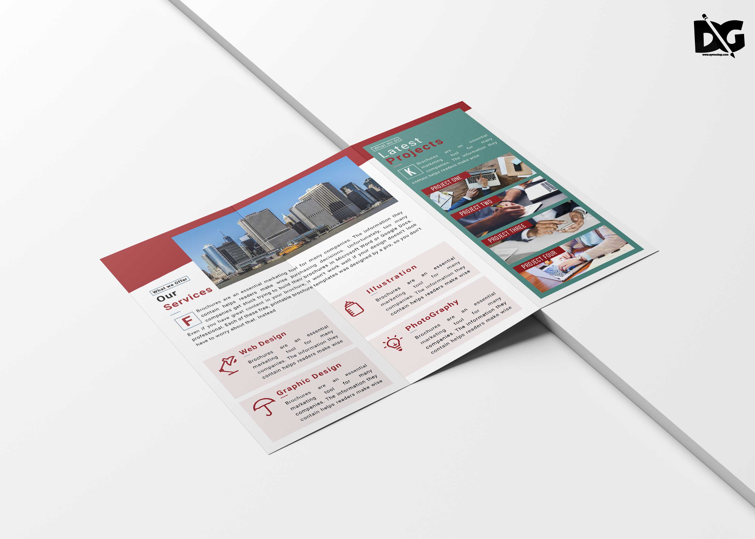 Creative Tri Fold Brochure Templates 5