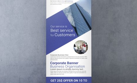 Free Corporate Roll up Banner Template