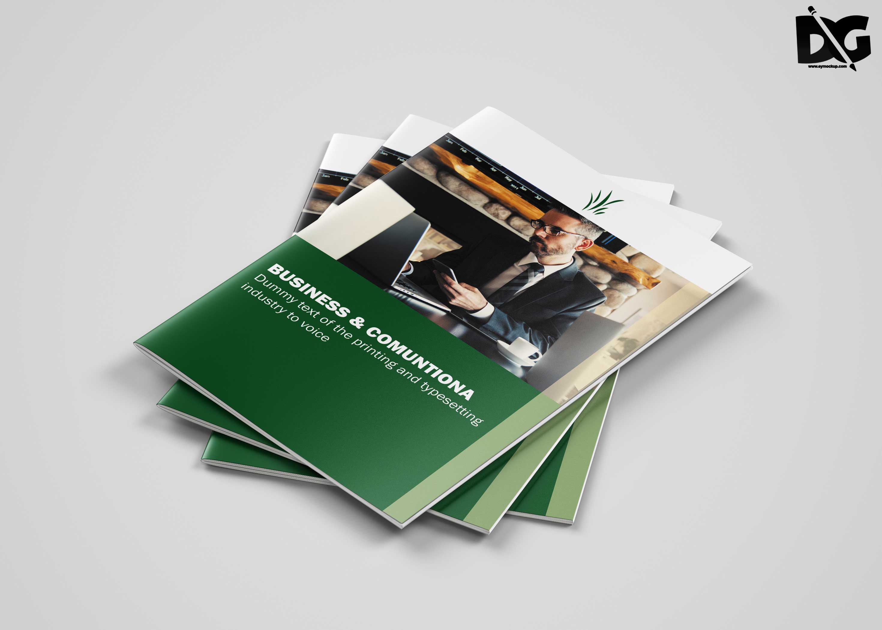 Free Download Business Annual Meet Bi-Fold Brochure Template