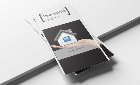 Free Download Creative White Trifold Brochure