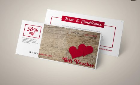 Free Download Valentine Gift Voucher Template