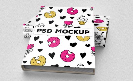 Free Latest Book Cover Mock-up