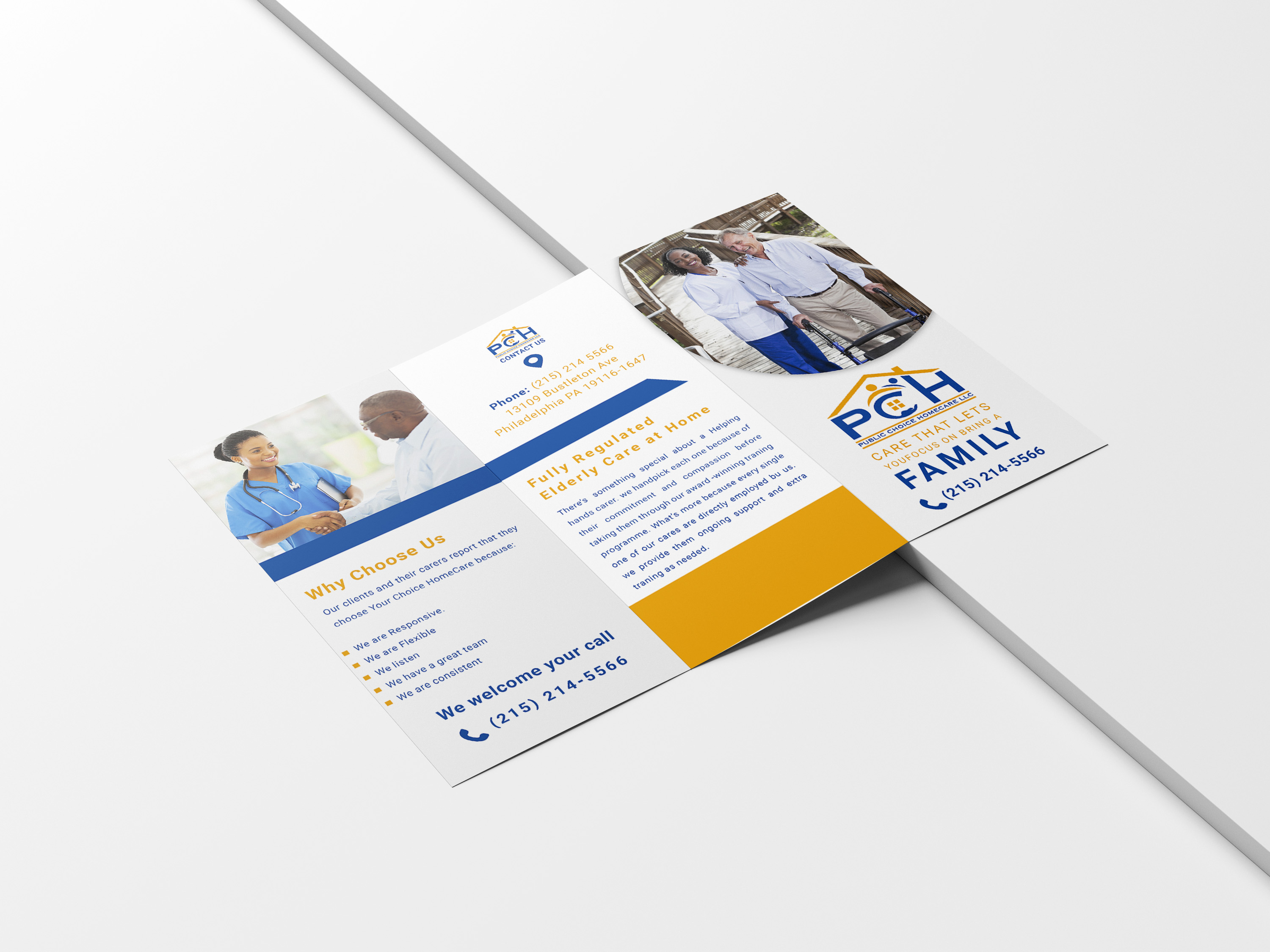 Free Life Care Tri Fold Brochure Template 1
