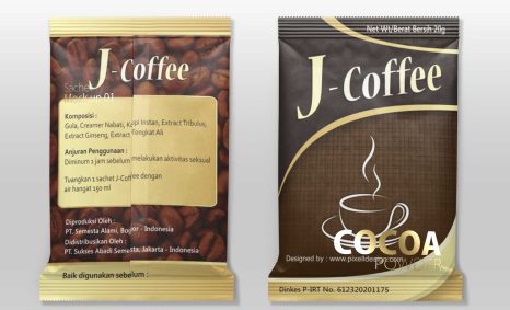 Free Cocoa Pouch Packaging Mockup