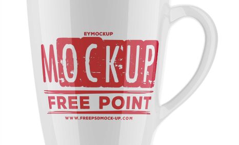Mug Logo Mockup PSD