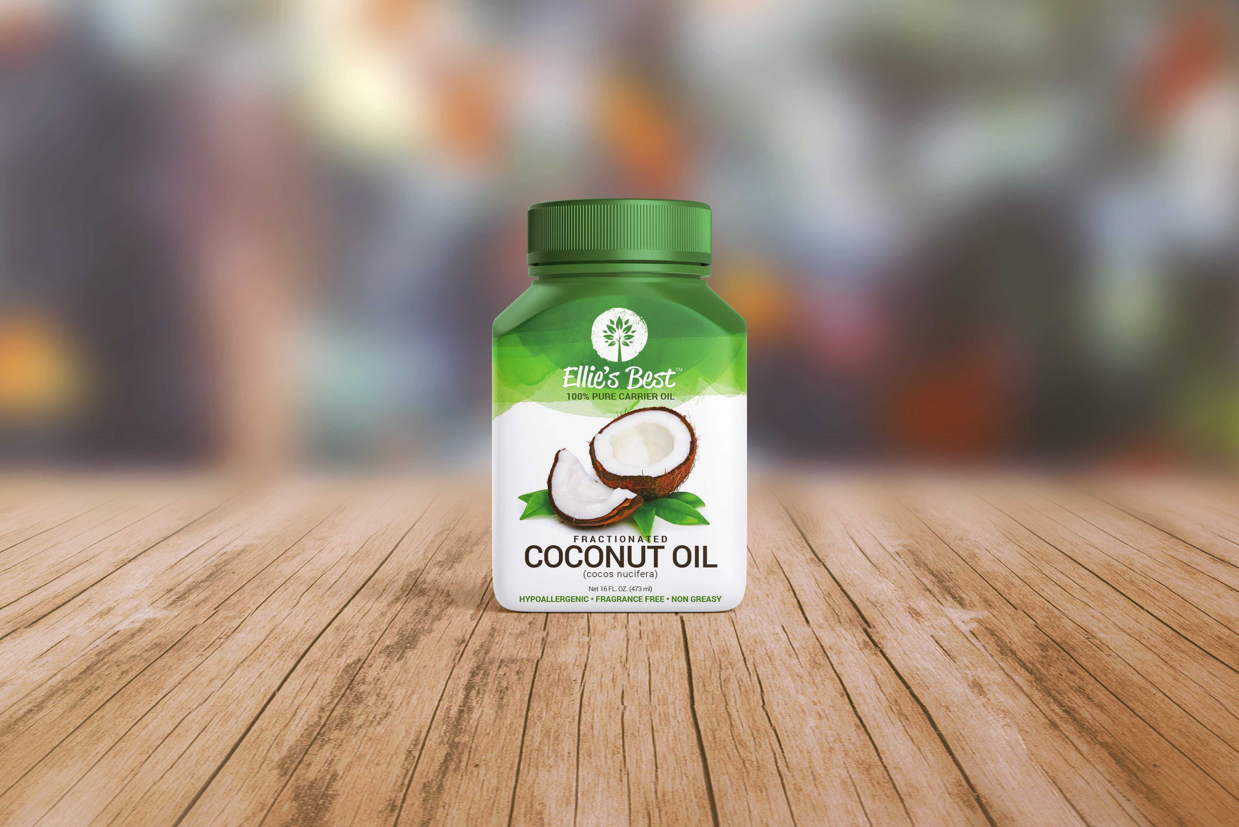 Download New Green Coconut Oil Bottle Mockup Free Psd Freebies Mockup