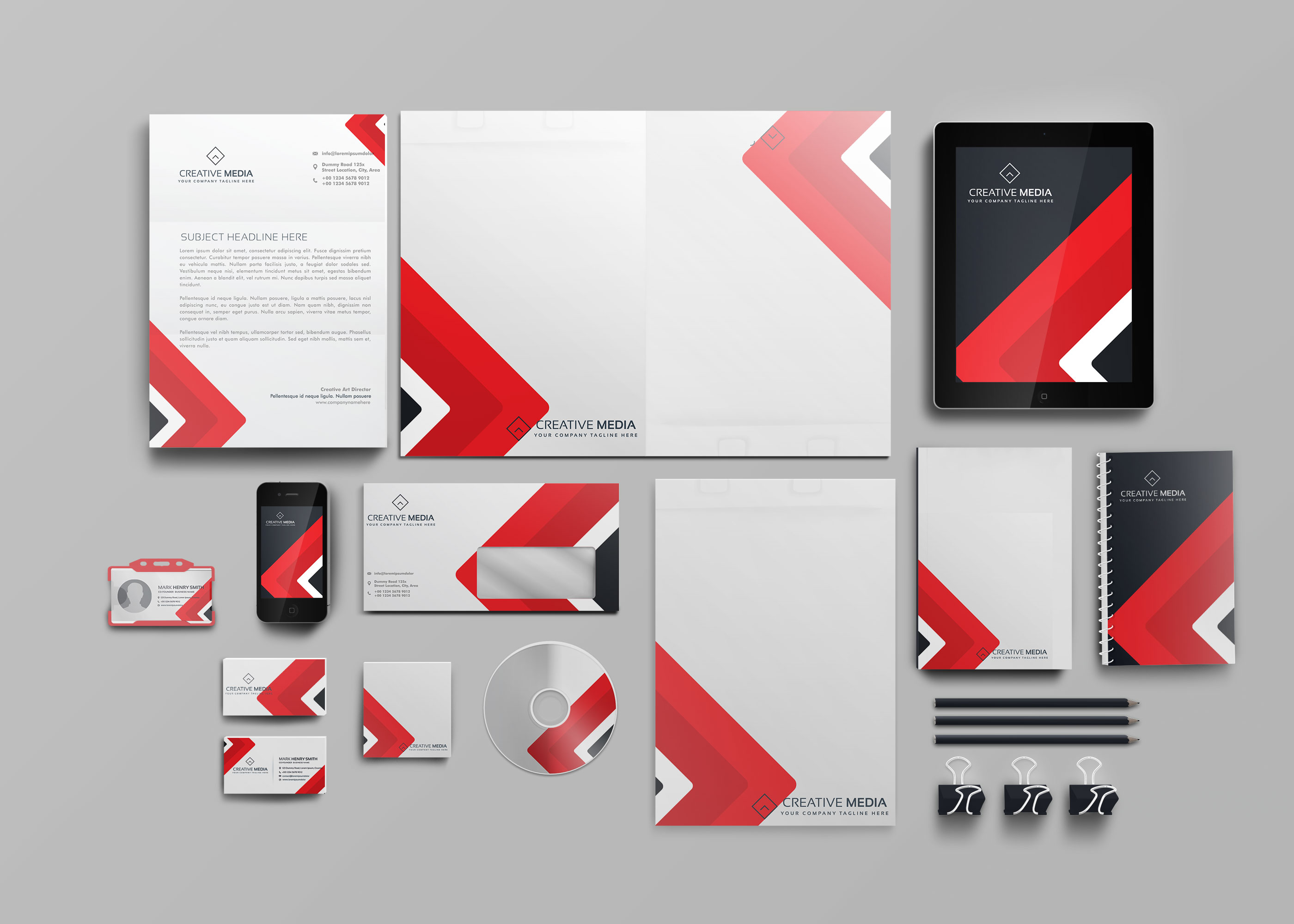 Download Free Corporate Identity Psd Mockup Free Psd Mockup New Mockup PSD Mockup Templates