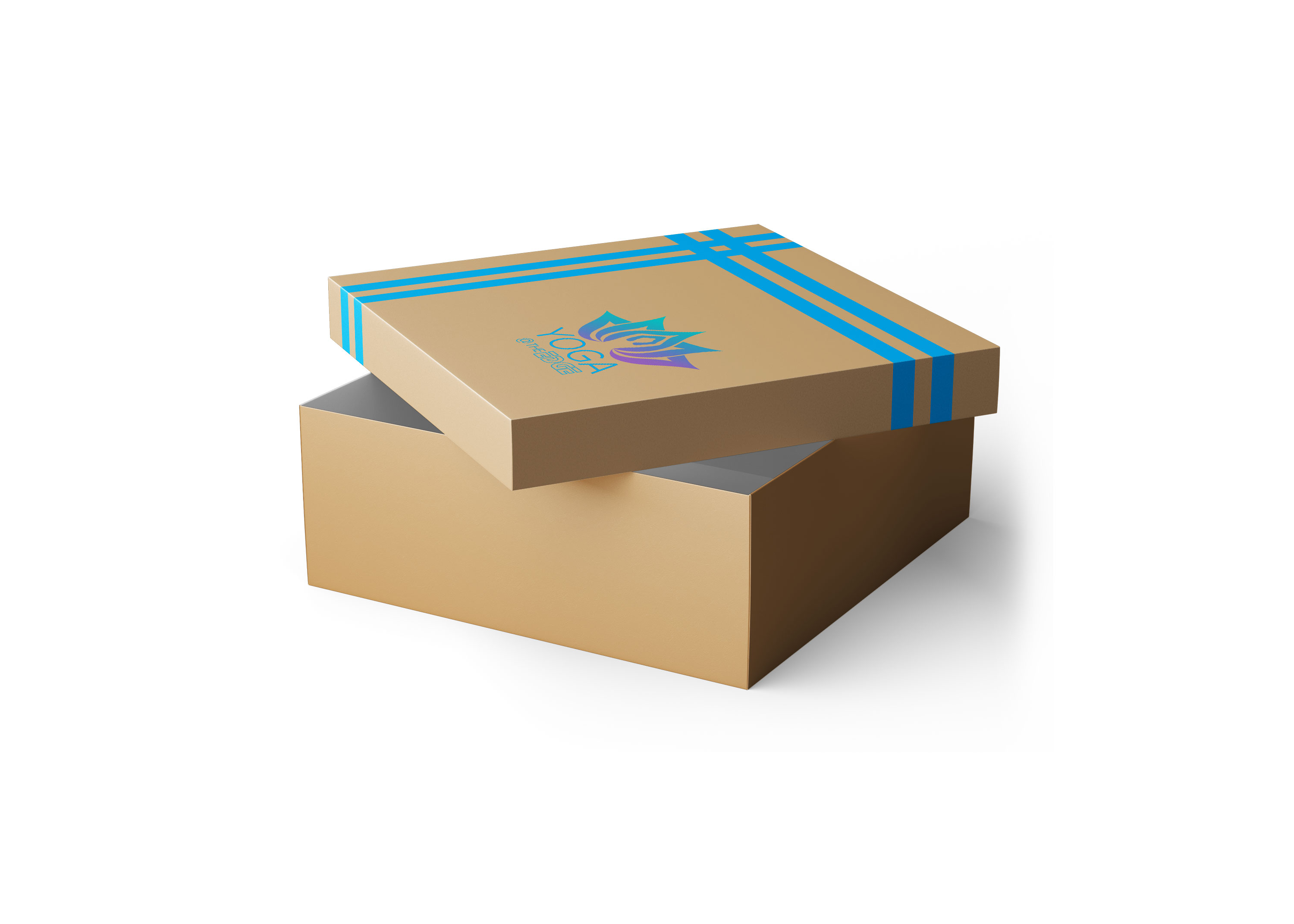 One Design Gift Box PSD Mockup