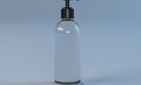 Transparent Hand Wash Bottle