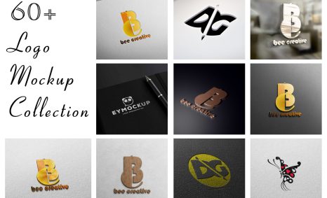 60+ Logo Mockup Collection