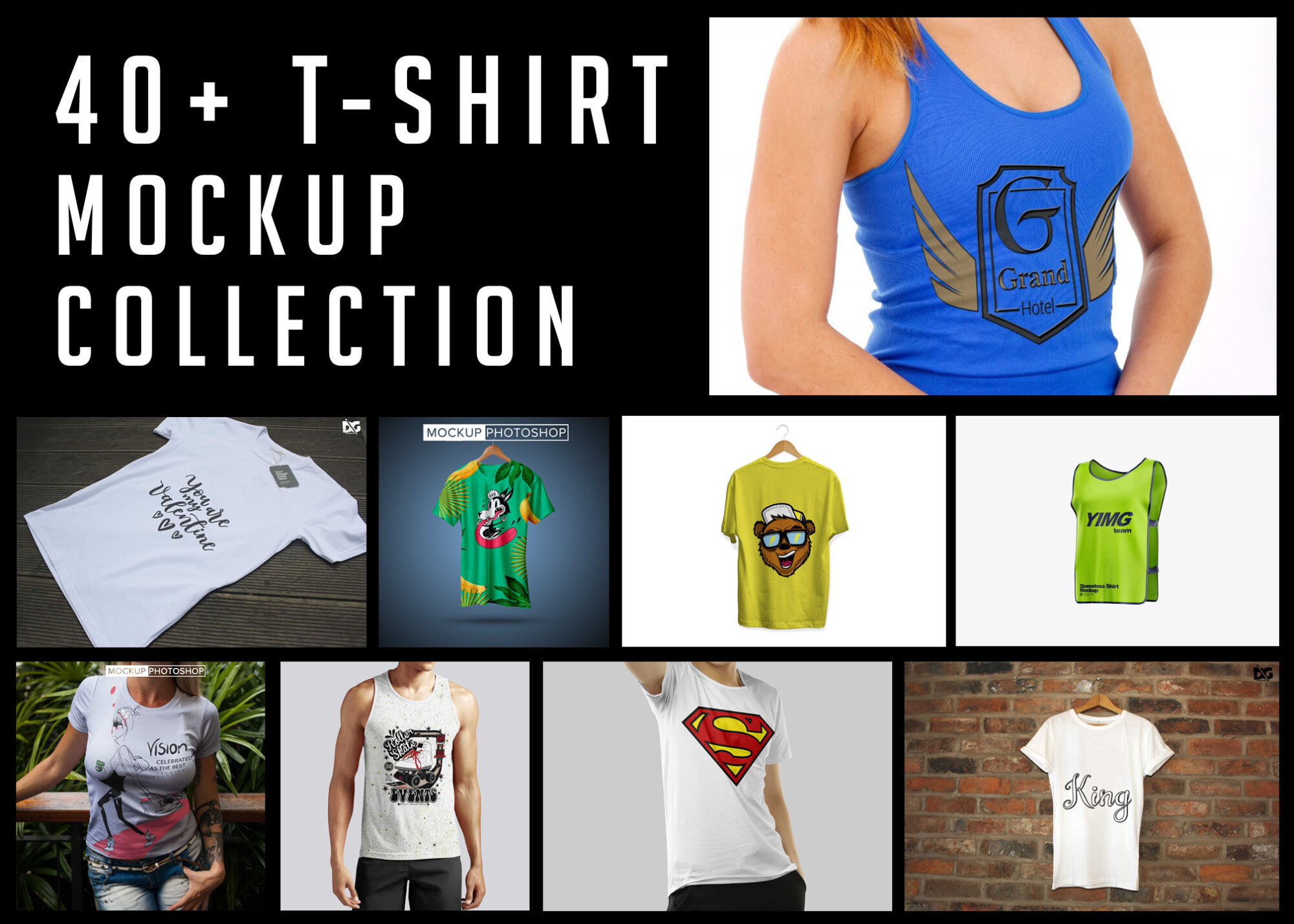 T-shirt Mockup Collection