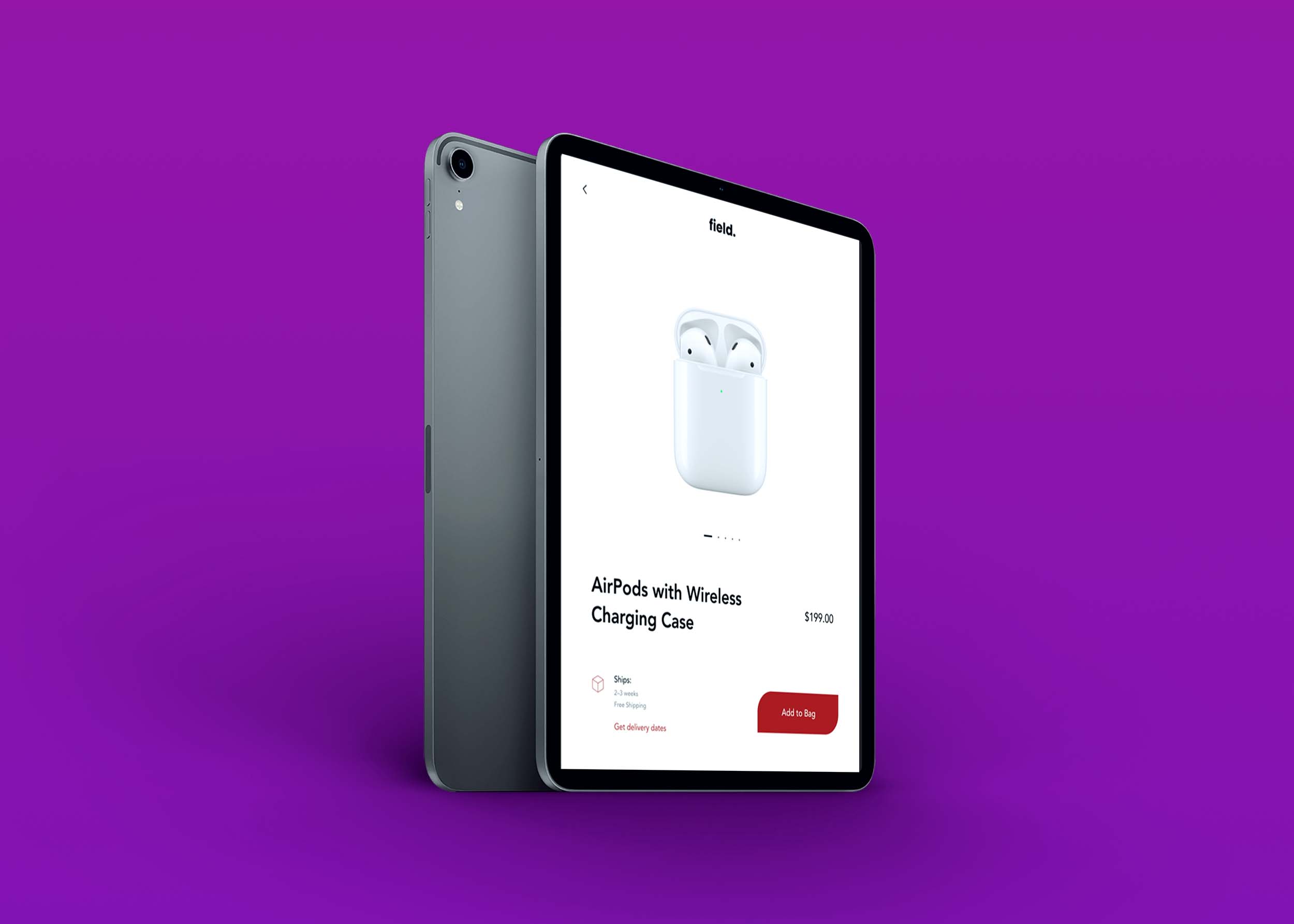 Free iPad Pro Angle Mockup Free PSD Freebies Mockup