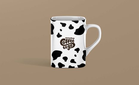 Free Creative Milk Branding Mockup