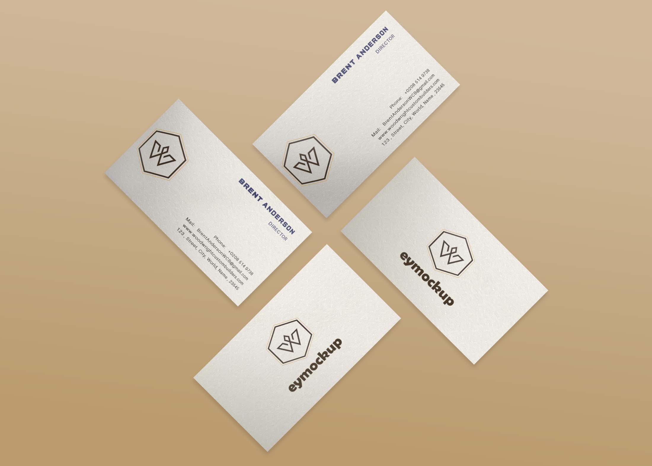 Free Download Business Card Mockup