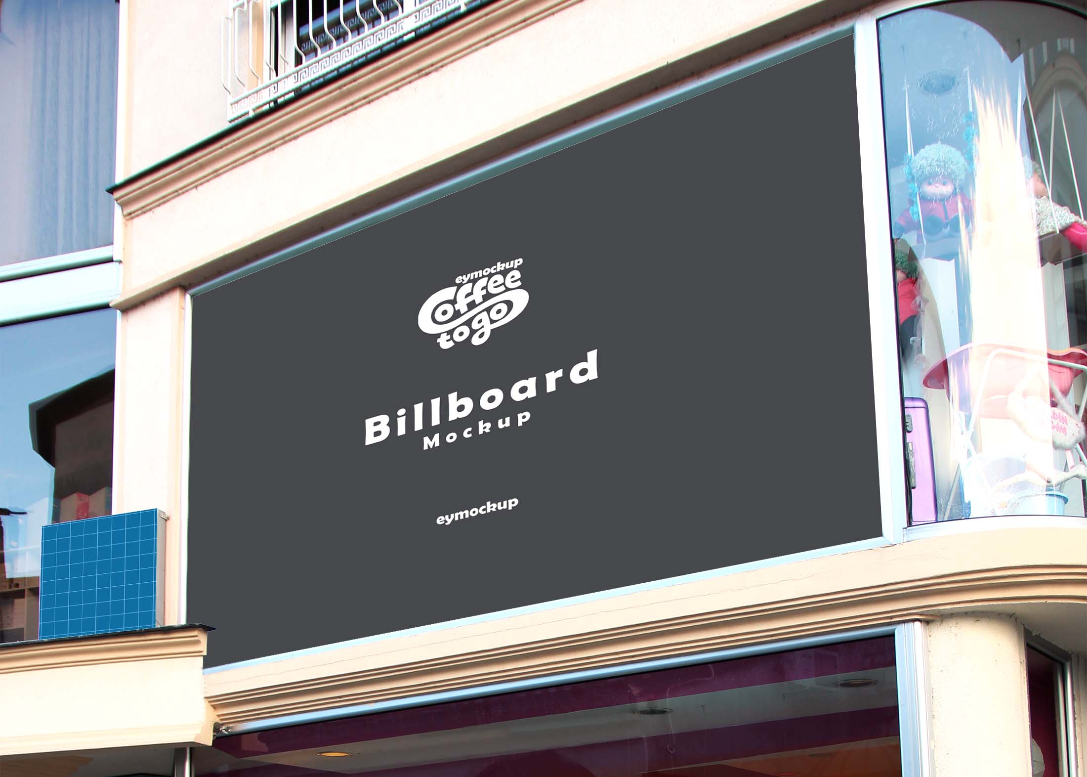 Fashion Store Billboard Mockup