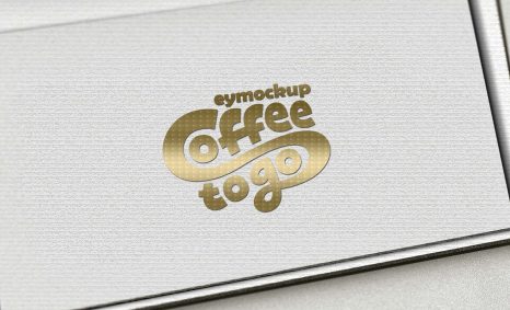 Free Gold Effect Logo Mockup