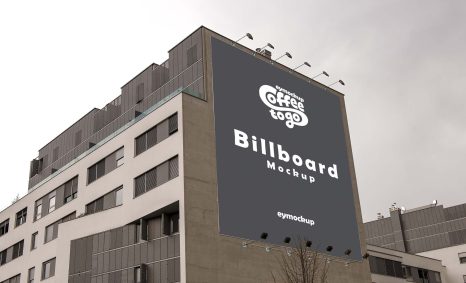 Free Home Building Billboard Mockup