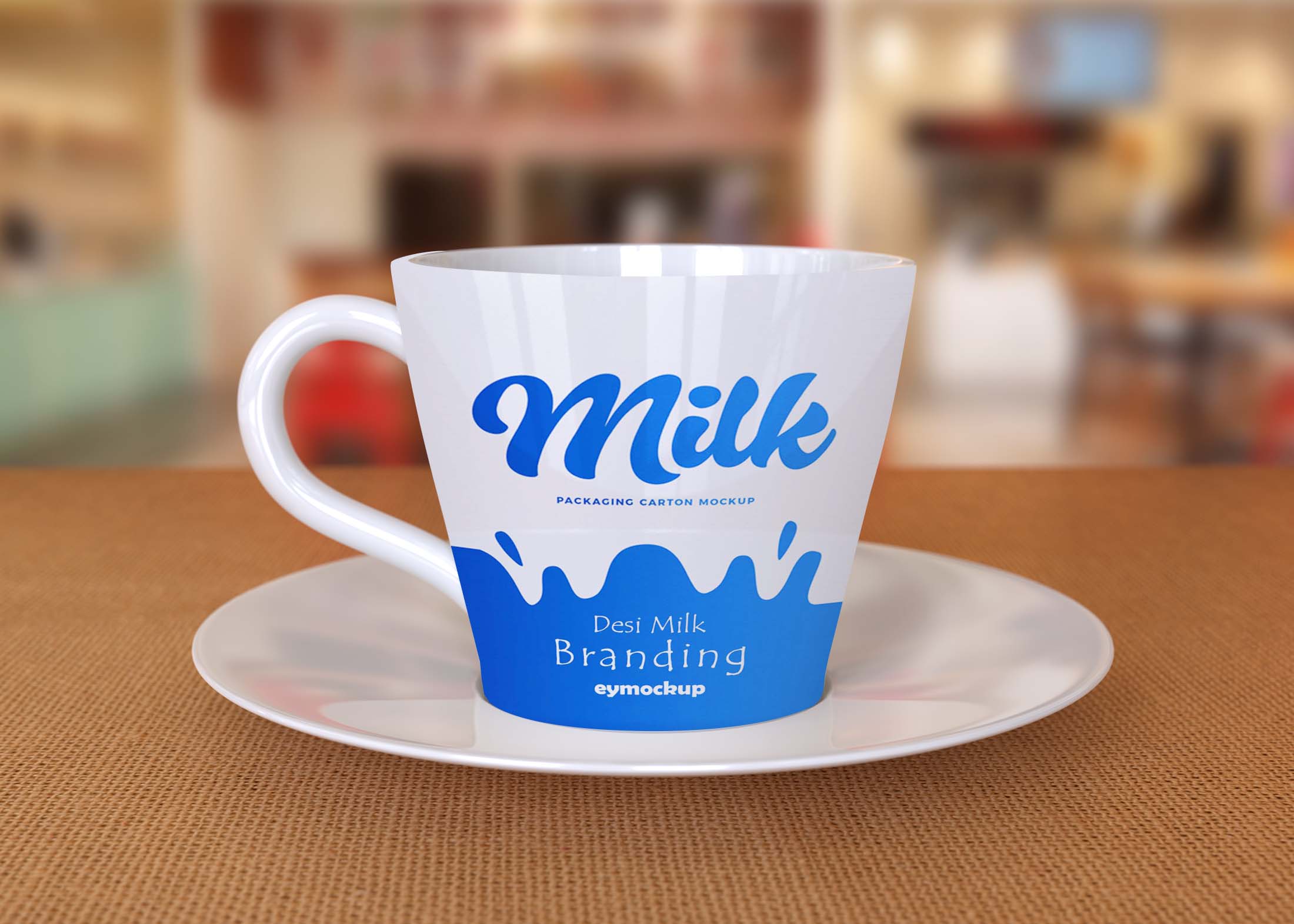 Free Nescafe Coffee Mug Mockup