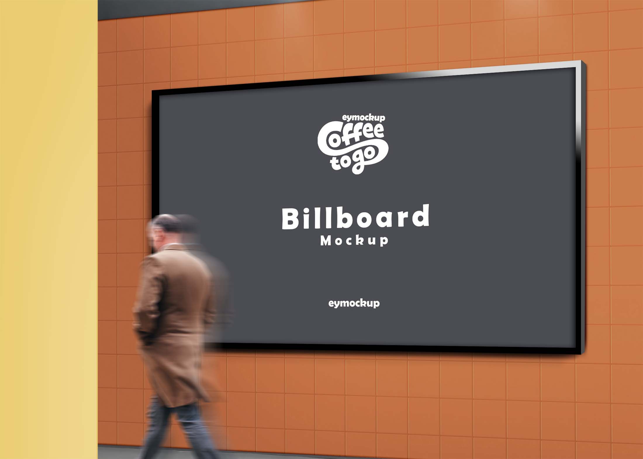 Free Simple Billboard Mockup