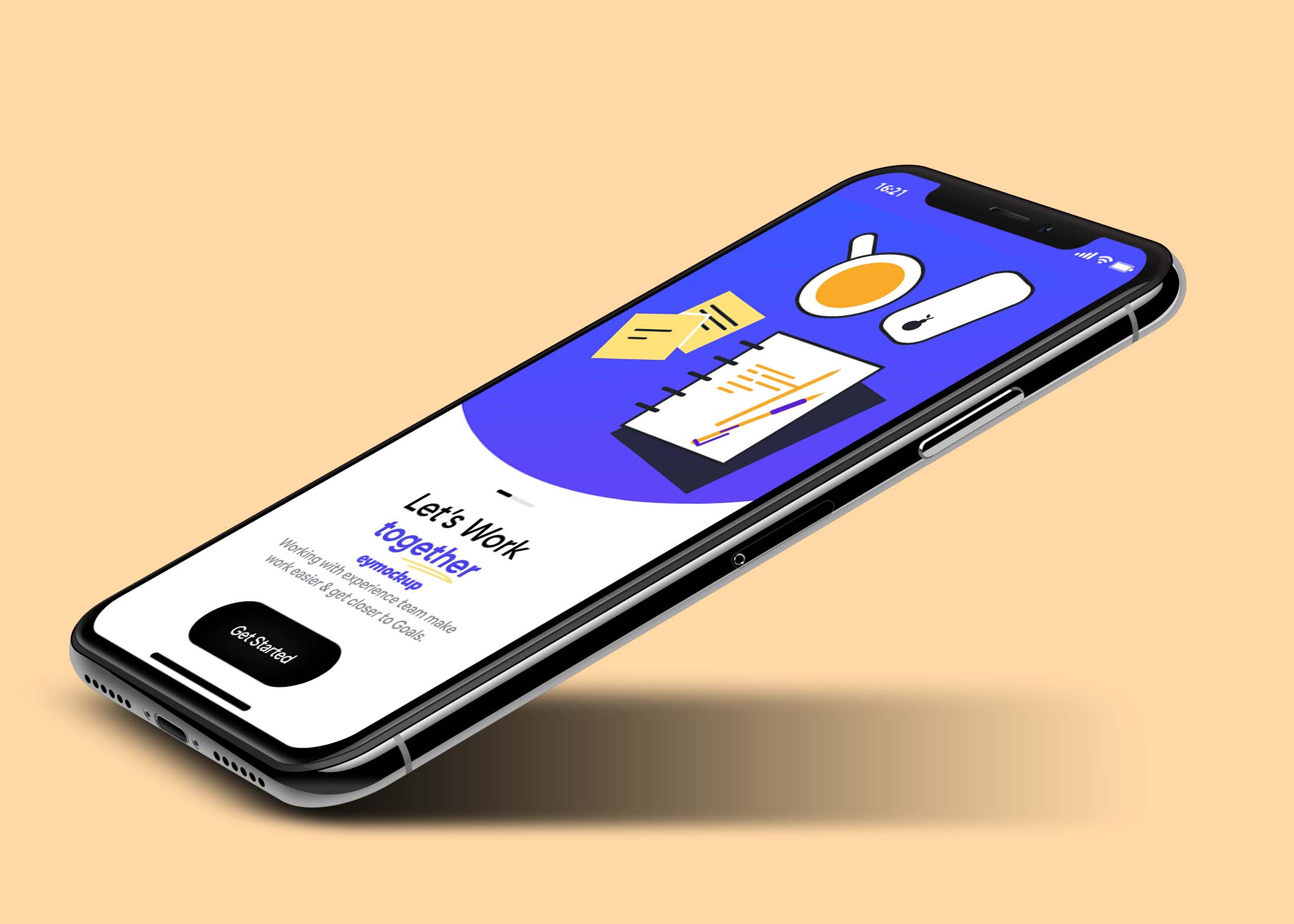 Free IPhone 11 mockup for sketching