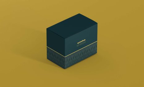 Free Luxury Box Packaging Mockup