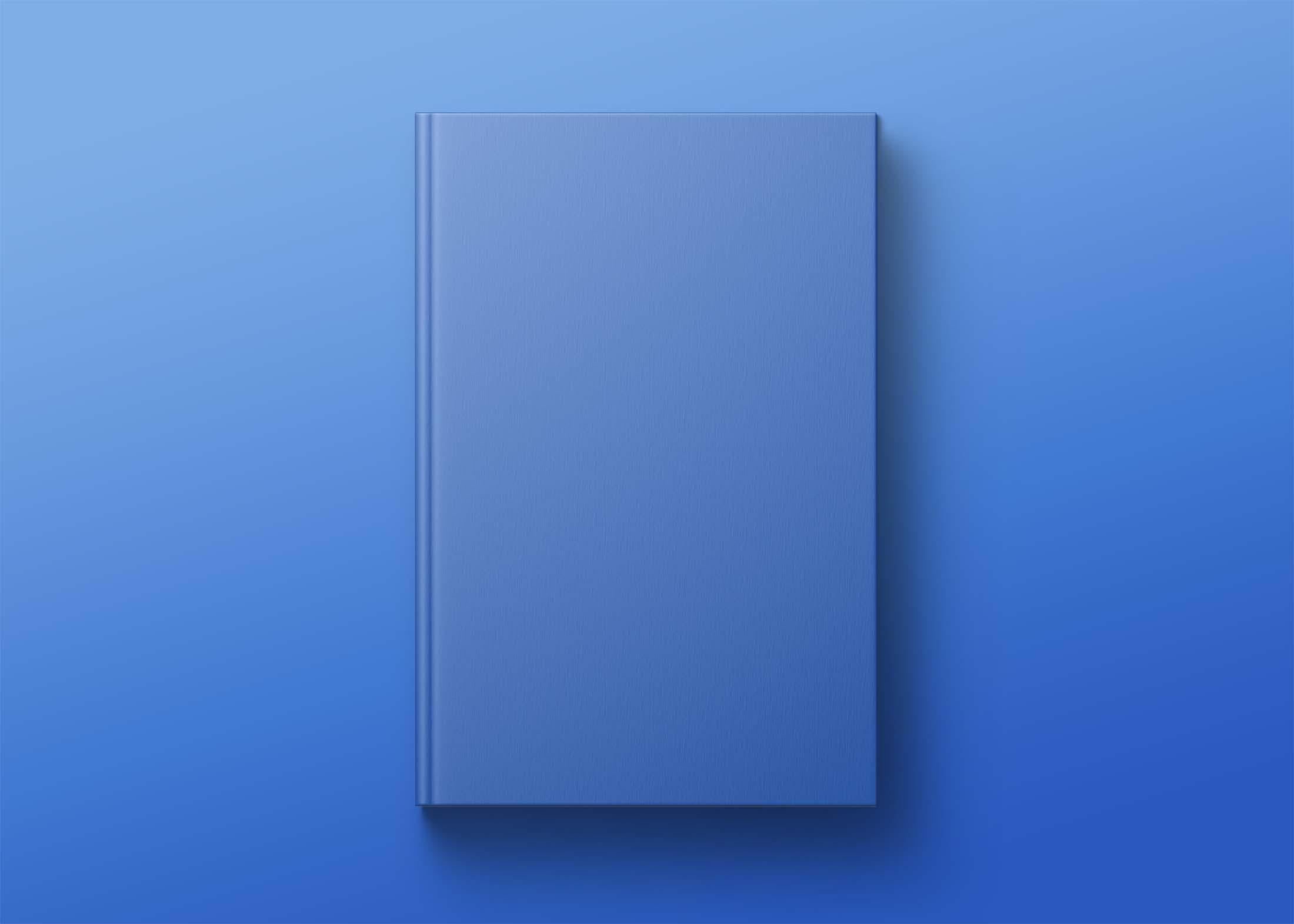 Free PSD Book Cover Mockup