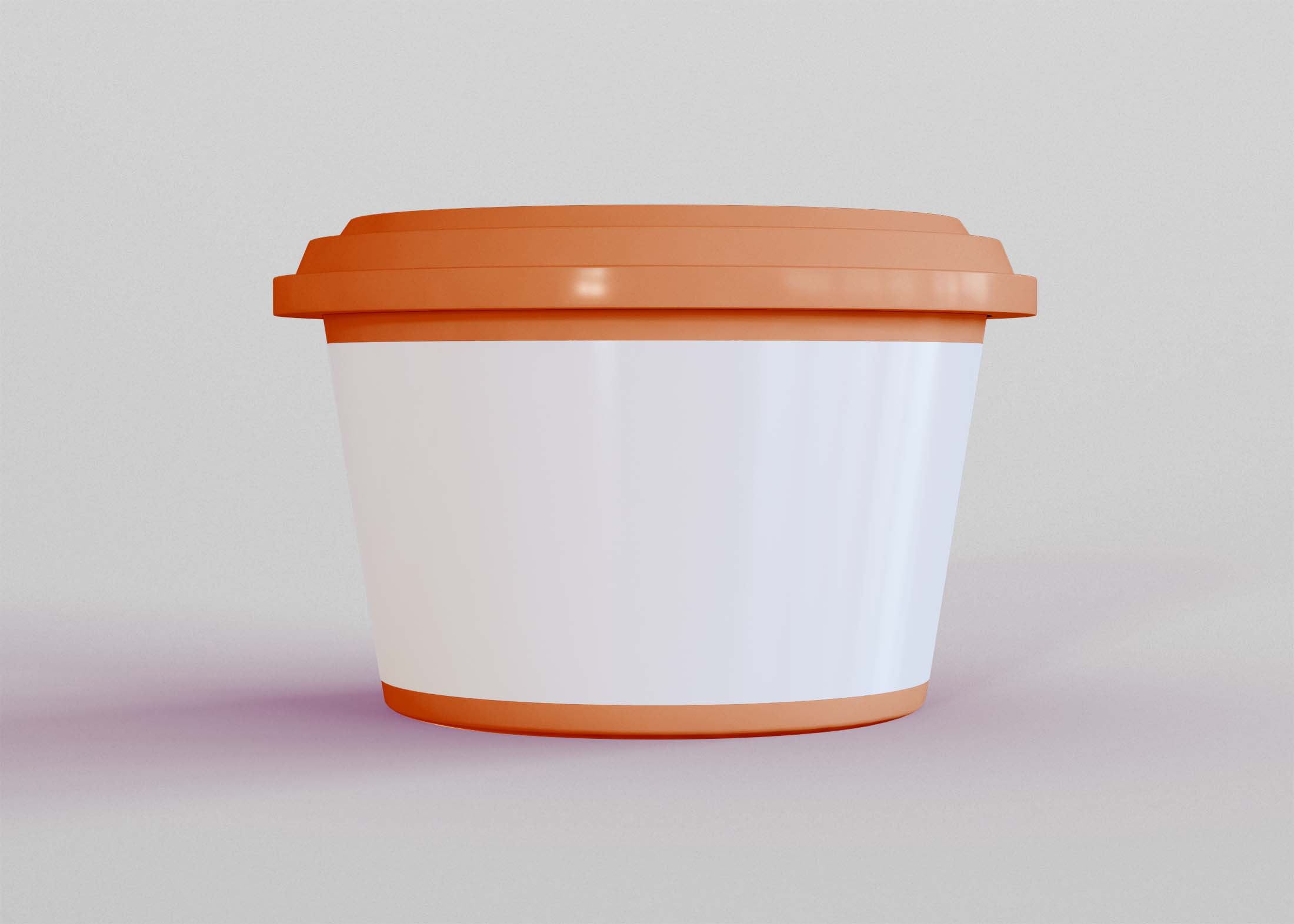 I came across this so cute ice cream tub the other day and I just fell in love. This is a free psd ice cream tub for you to play with to your heart until you either get inspired or bored by it, hopefully the second part will never happen. Take it and use it as you. Have you been looking for a great ice cream tub mockup to advertise your upcoming summer collection? If so, look no further. This freebie contains a editable PSD template perfect to promote your name brand and showcase your new line of frozen treats. This mockup features an open plastic ice cream tub holding delicious creamy ice cream. The packaging for the ice cream is a traditional cardboard box with an image of rainbow swirls on the front. Pick out your favorite flavors and place them in the tubs or cups. Feel free to tweak it to work with your branding and project needs. The PSD file is for Photoshop CC and older. The PSD file is layered, organized in folders and easy to use. Treat yourself to an ice cream when the sun is shining. This free plastic ice cream tub mockup lets you create professional promotional materials at an affordable price. This is a free mockup of a plastic ice cream tub which can be used in your packaging designs to show the size. Excellent for ice cream parlors, fast food restaurants, buffets, bakeries and cafes who want to promote their ice cream tubs service.