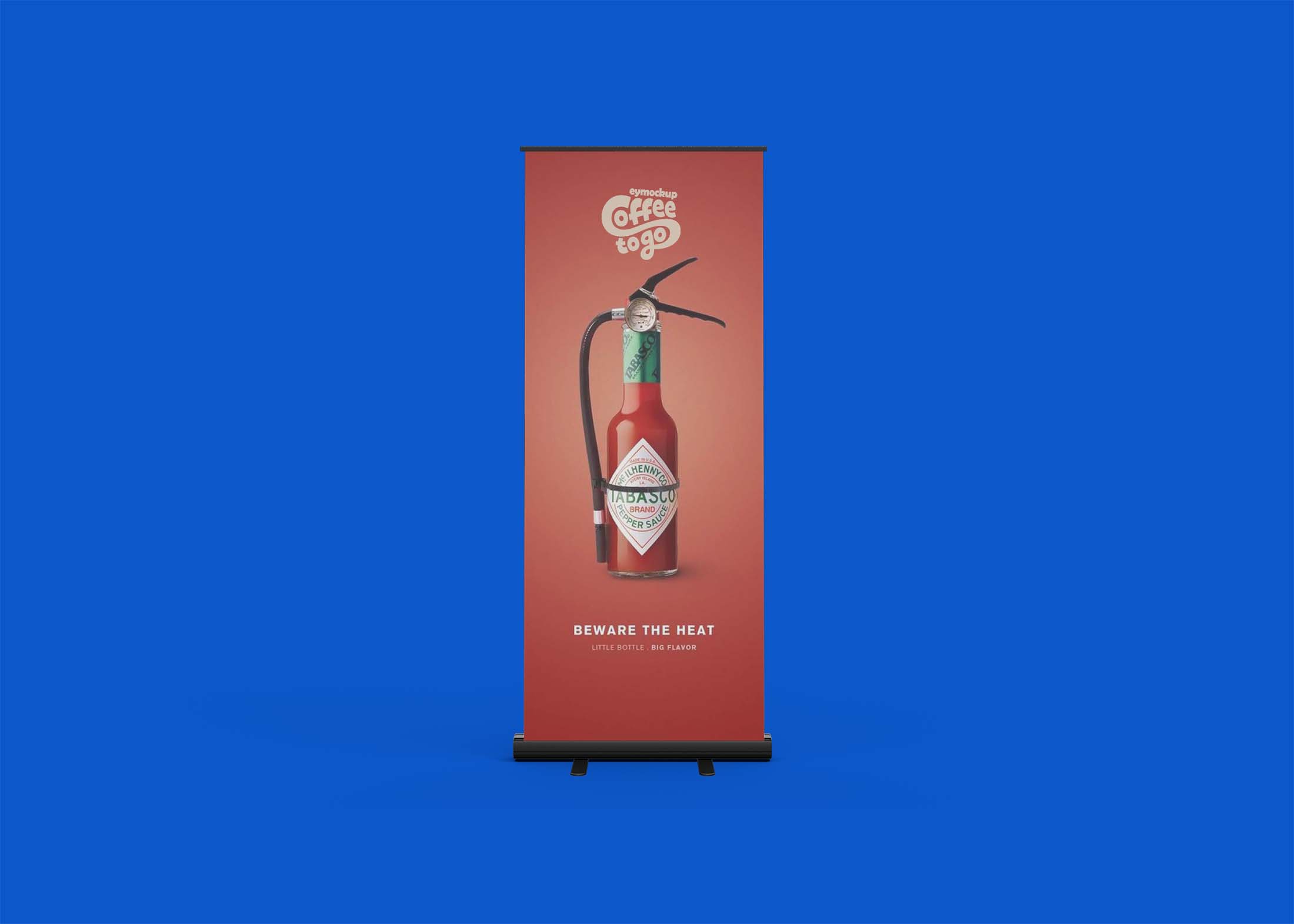 Free Roll-up Banner Mockup
