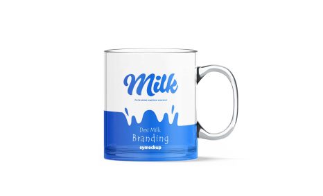 Free Transparent Mug PSD Mockup