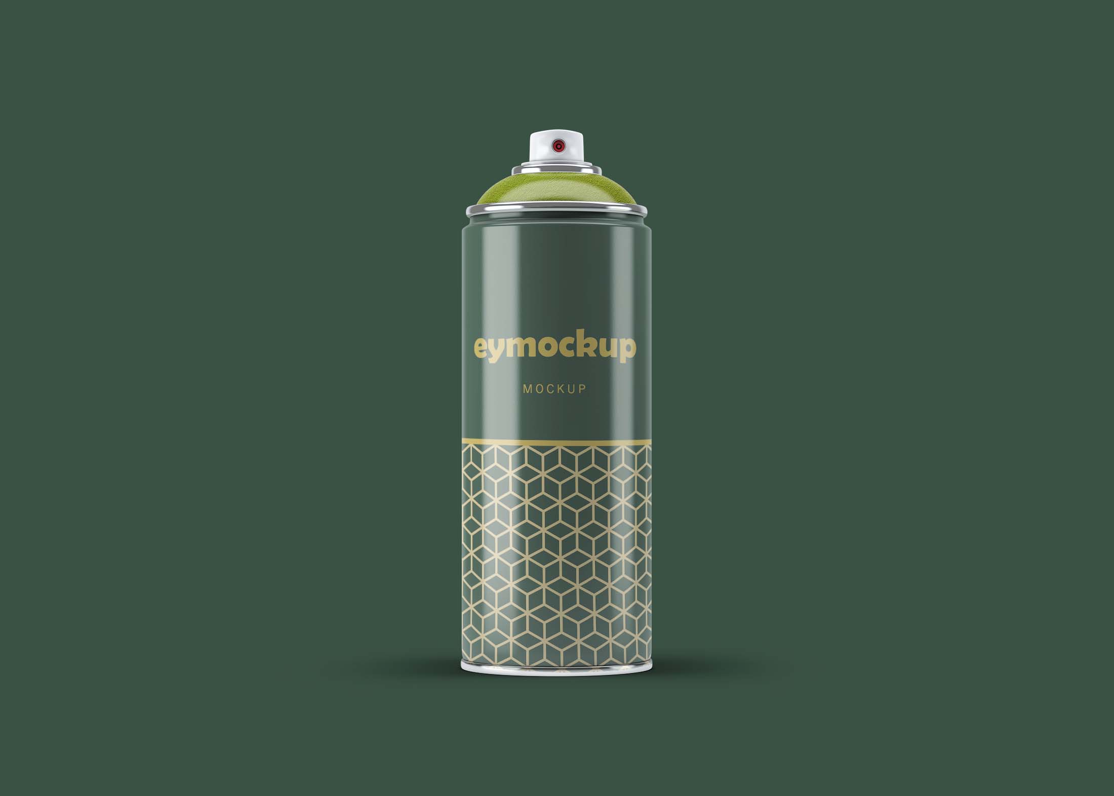 Free Vertical Spray Bottle Mockup