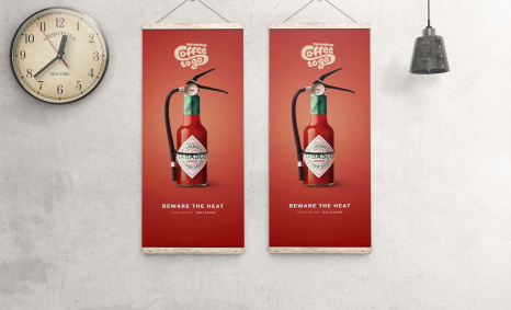 Free Wall Roll-up Banner Mockup