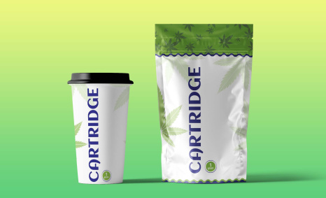 Free Pouch & Cup Mockup