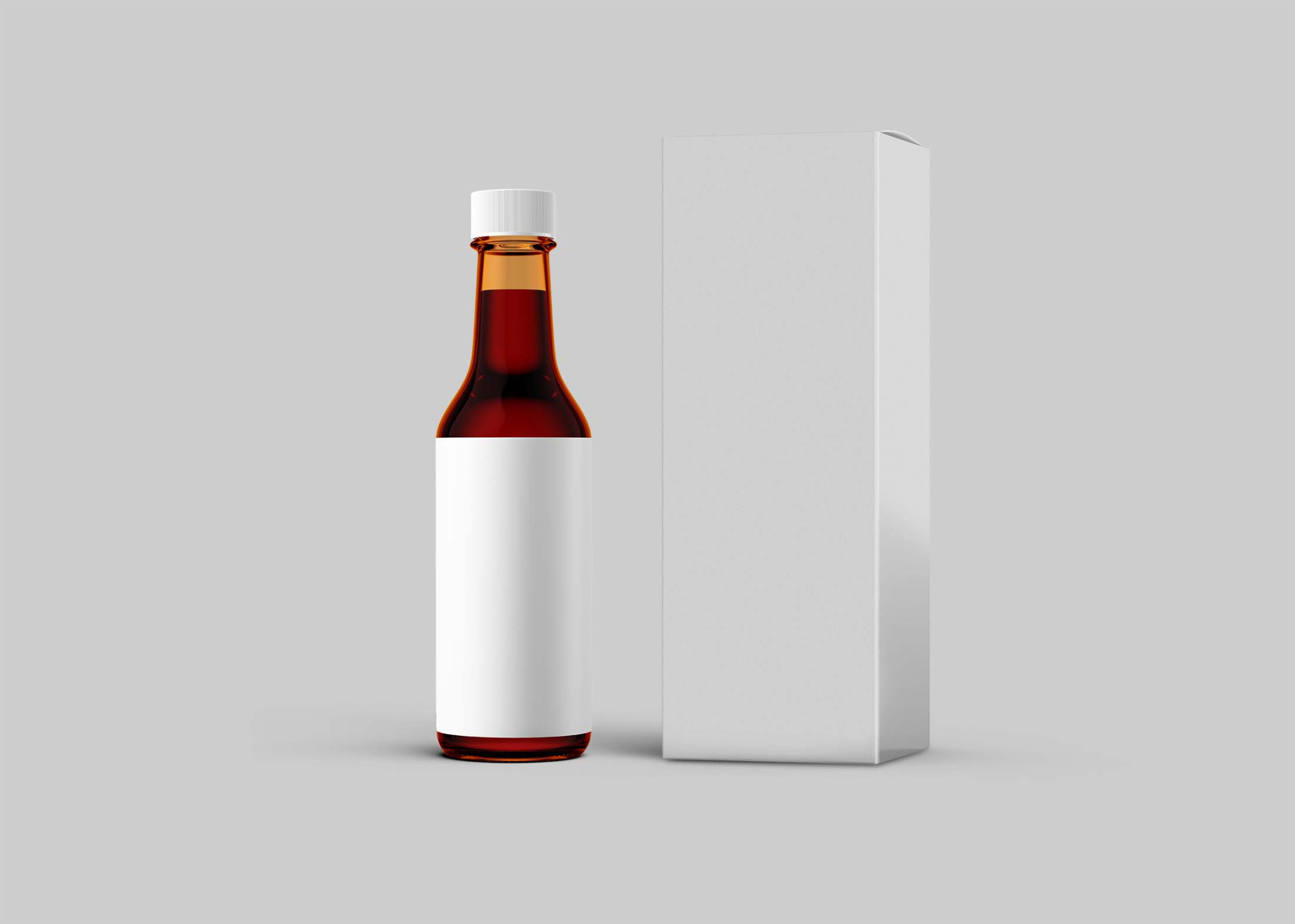 Free Vinegar Packaging Mockup